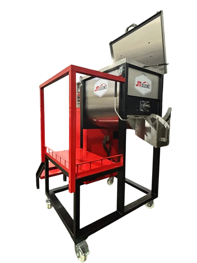 Mezcladora Industrial 280 L – Con baranda